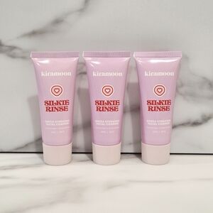 Kiramoon Silkie Rinse Gentle Hydrating Facial Cleanser  20ml x 3 (Three) - NEW